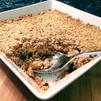 Try our healthy apple crumble recipe