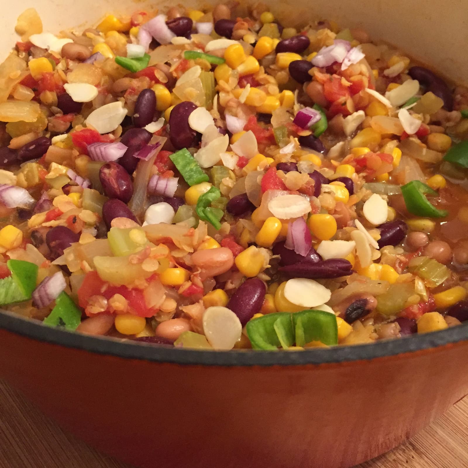 Our bean and lentil feast is an ideal family dinner